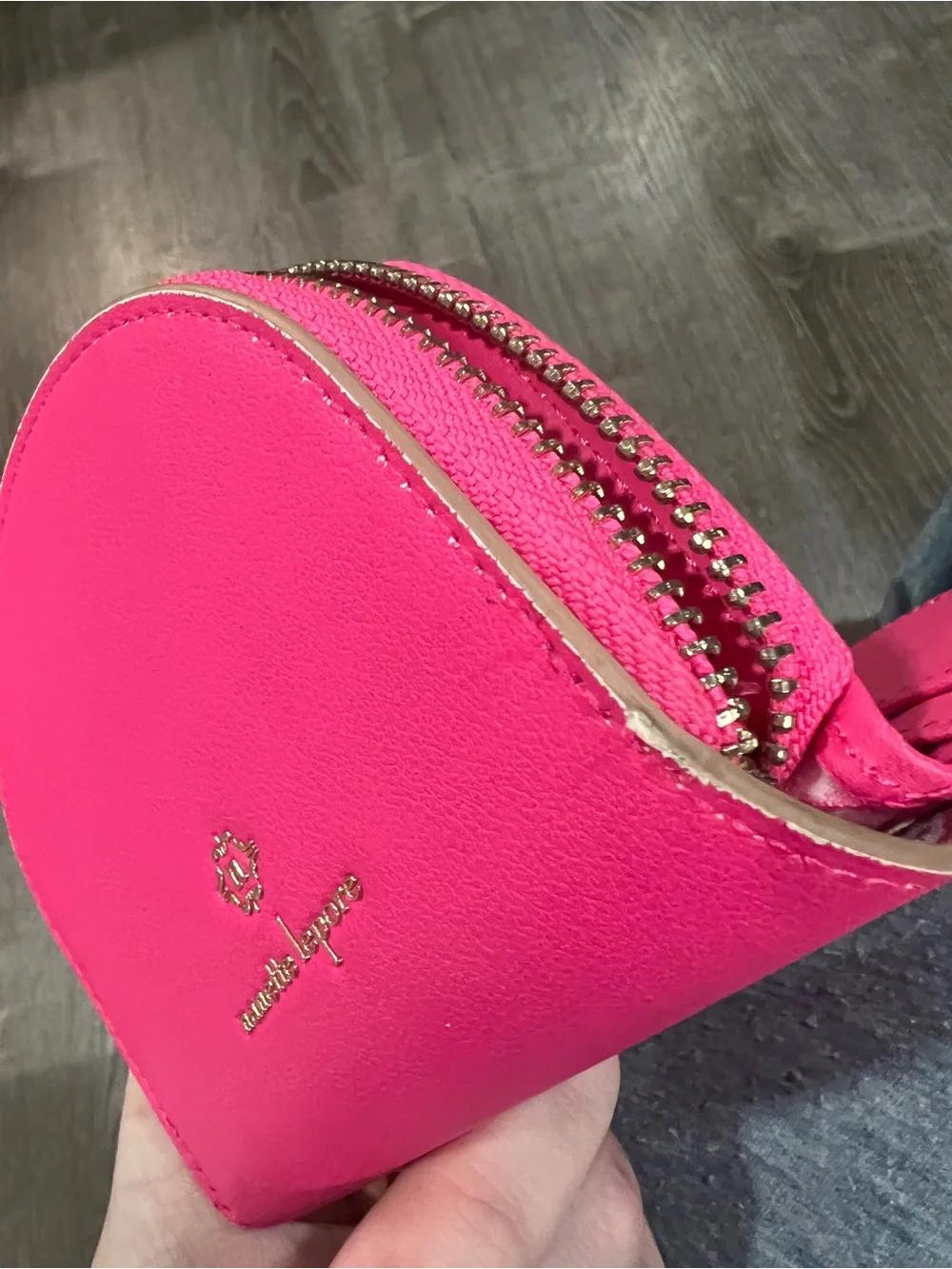 bright pink Nanette Lepore wallet